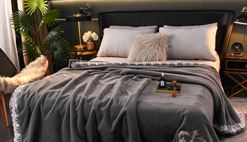  用一条毛毯来温暖家